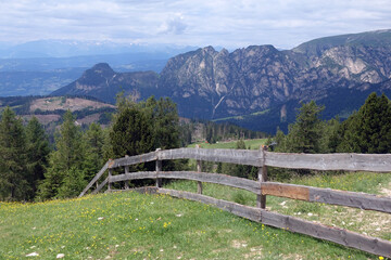 Fototapeta premium Am Nigerpass, Rosengarten