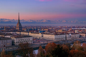 Fototapeta na wymiar Torino Italy 