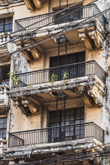 An old building at downtown Manila