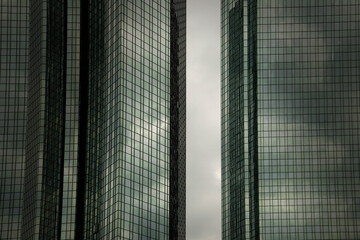 details of frankfurt skyline