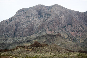 Desert Landscape from Big Bend National Park
