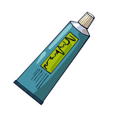 Hand-drawn color ointment