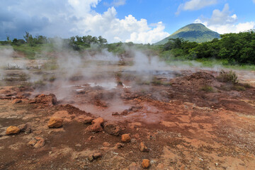 San Jacinto Hot Springs Bubbling mud holes, just outside of Leon, Nicaragua.