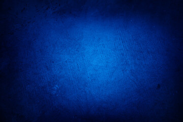 Obraz premium Blue textured concrete wall background