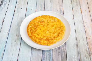 image of spanish potato omelette