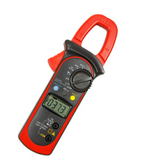multimeter on a white background