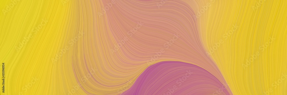 Aufkleber soft abstract artistic waves graphic with elegant curvy swirl waves background design with pastel or