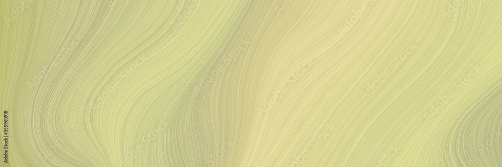 Poster soft background graphic with smooth swirl waves background design with tan, pale golden rod and dark