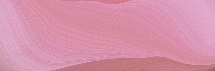 soft creative waves graphic with modern soft curvy waves background design with pastel violet, rosy brown and plum color
