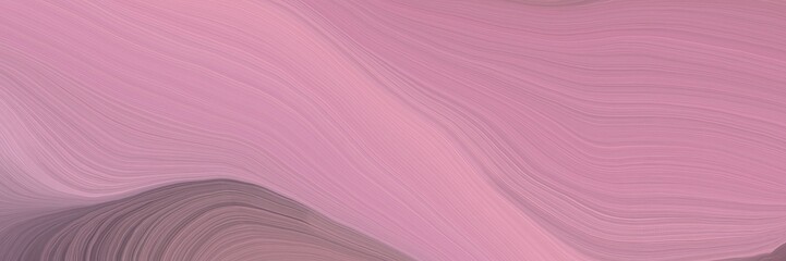 Fototapeta premium soft creative waves graphic with elegant curvy swirl waves background illustration with rosy brown, old lavender and antique fuchsia color