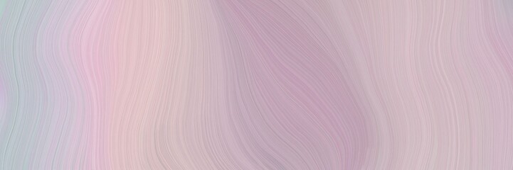 soft artistic art design graphic with abstract waves illustration with silver, pastel pink and pastel purple color