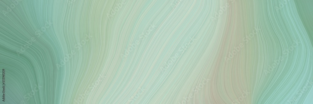Poster soft background graphic with modern curvy waves background design with ash gray, slate gray and ligh