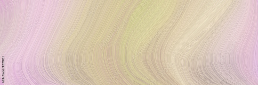 Poster soft background graphic with modern soft swirl waves background design with pastel gray, pastel pink