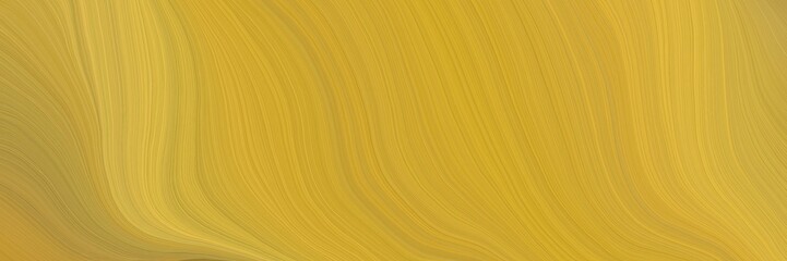 soft artistic art design graphic with contemporary waves design with golden rod, sandy brown and pastel orange color