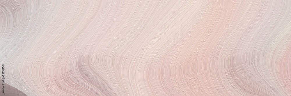 Poster soft background graphic with modern soft swirl waves background design with pastel gray, light gray 