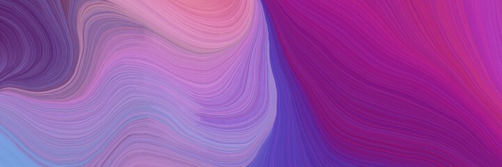 colorful vibrant abstract artistic waves graphic with abstract waves illustration with antique fuchsia, dark magenta and light pastel purple color