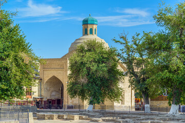 Toki Sarrafon traditional bazaar in the historical center, Bukhara, Uzbekistan