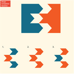 Visual intelligence activity - Find the extracted shape. 