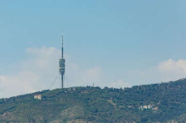 TV tower in Barcelona, Spain