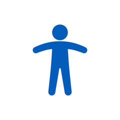 Boy icon. Vector Illustration