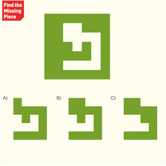 Visual intelligence activity - Find the extracted shape