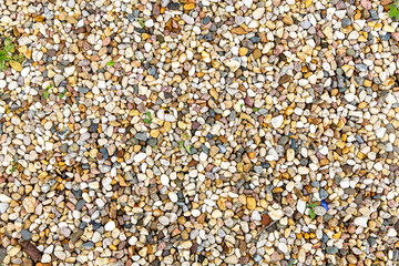 Small colored stones. which can be used as a background