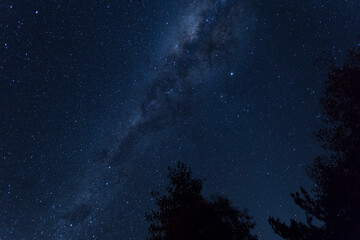 Milky Way, captured in Australia. Space background with stars. 