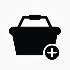 add item shooping icon vector illustration © suldev