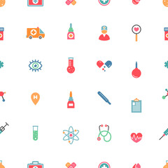 Seamless medical icons