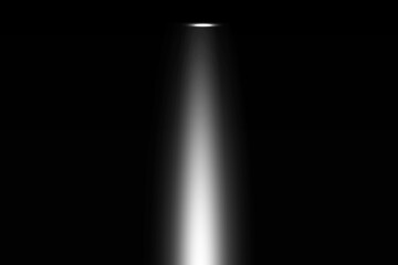 Lights shining from darkness background. Easy light flash .Vector illustration.