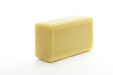 Soap for household use on a white background