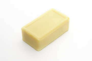 Soap for household use on a white background