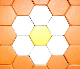 colorful bricks floor background