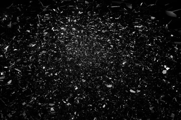 Cracked glass, abstract background, 3D rendering