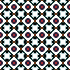 Geo Art. Endless Repeat Painting. 