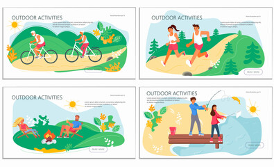 Nature activities set 