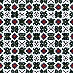 Chevron Geometric Hand Drawn Painted. 