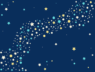 七夕10　天の川　壁紙　