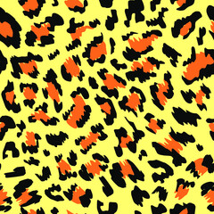 seamless leopard pattern