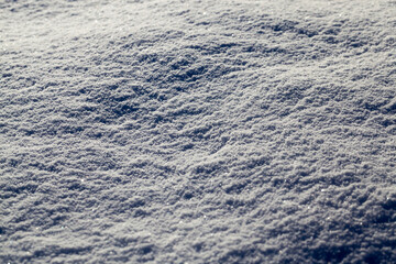surface of the snow
