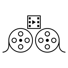 Video clip icon