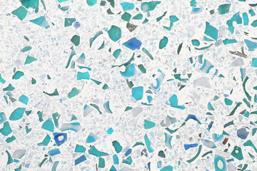 colorful terrazzo floor texture background