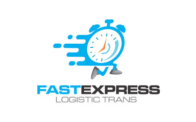Creative of logo for Express logistic transportation