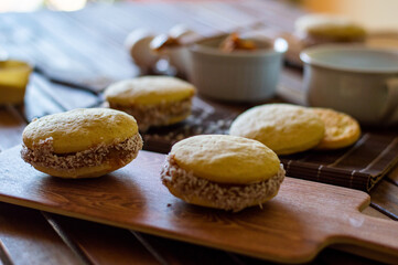 chocolate chip cookies on a plate