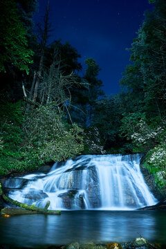 White Owl Falls, Nantahala National Forest