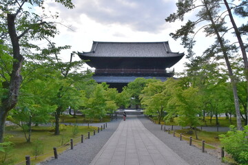 Obraz premium The view of Kyoto in Japan