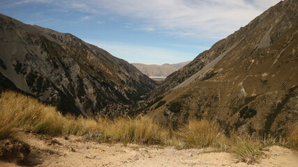 Two thumb track in New Zealand