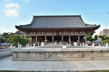 Shitennoji temple in Osaka City