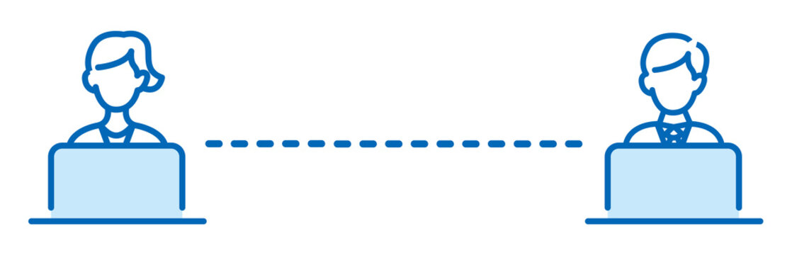 recommend clip art: remote work at home icon