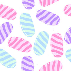 flip flops seamless pattern